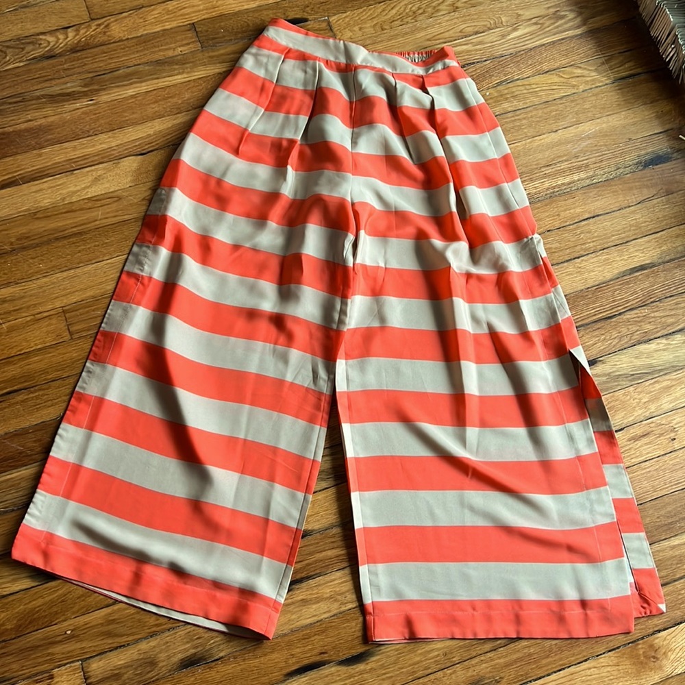 BCBGeneration Split Leg Wide Leg Pants